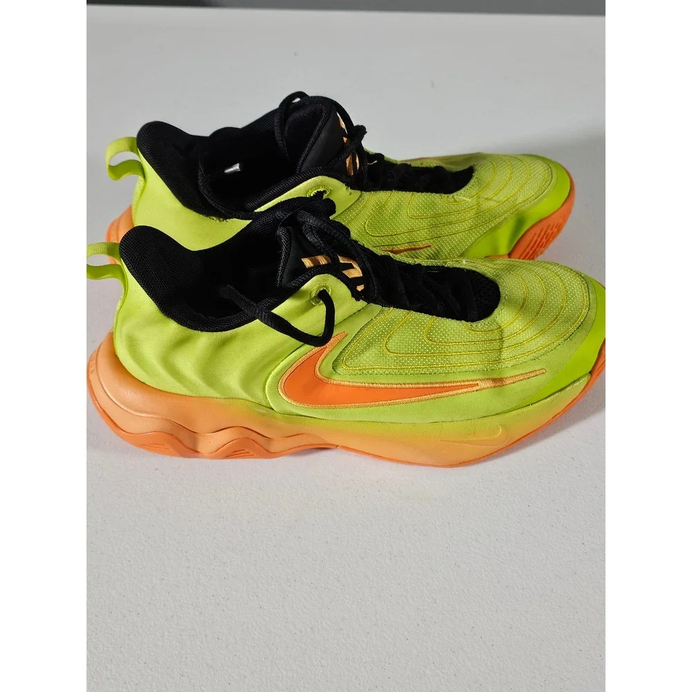 Nike Giannis Immortality 4 Basketball Shoes Youth 6Y Volt Orange FZ6734-301